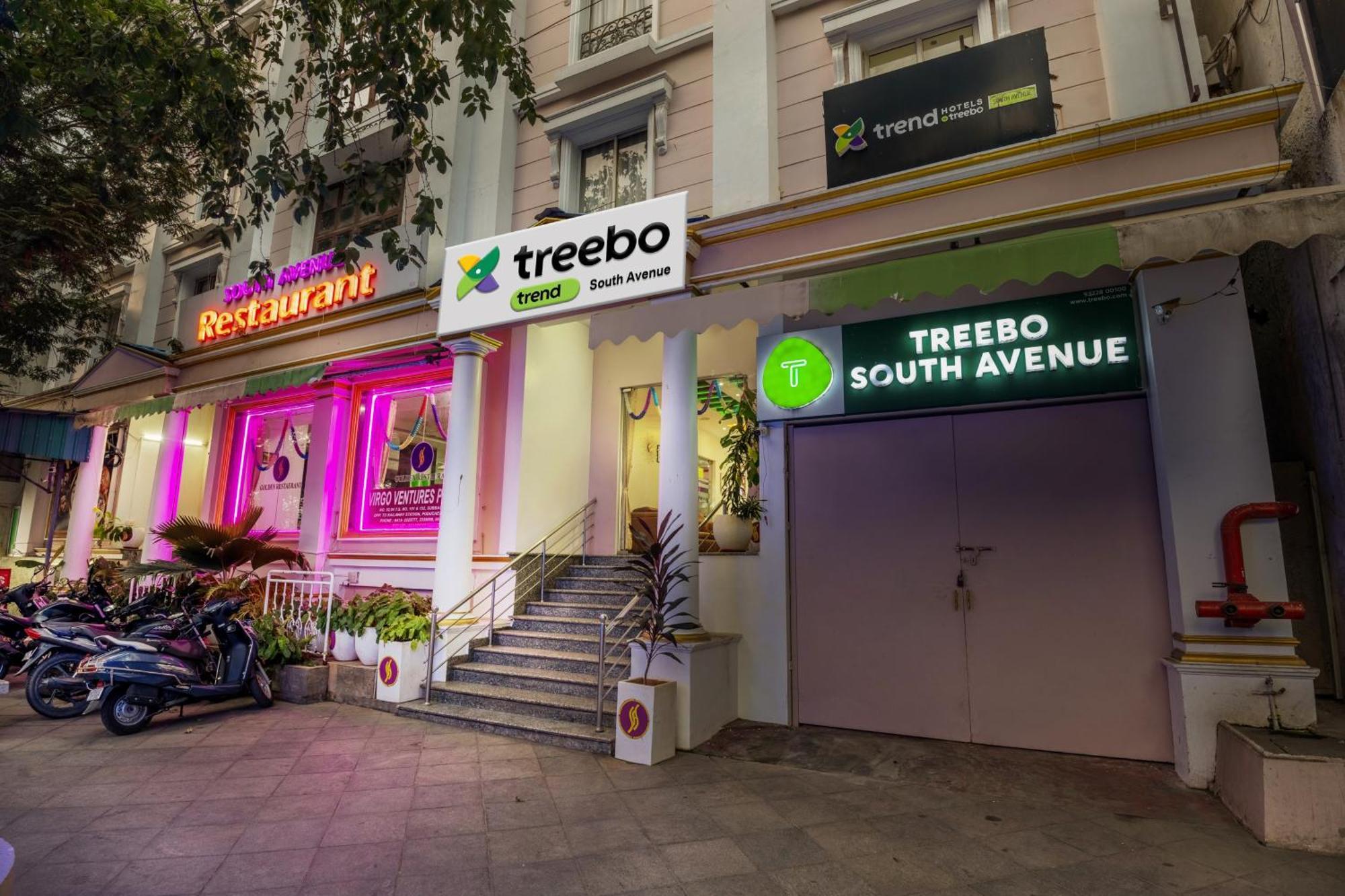 Treebo South Avenue, 700 Mts From Promenade Beach Pondicherry Exterior foto